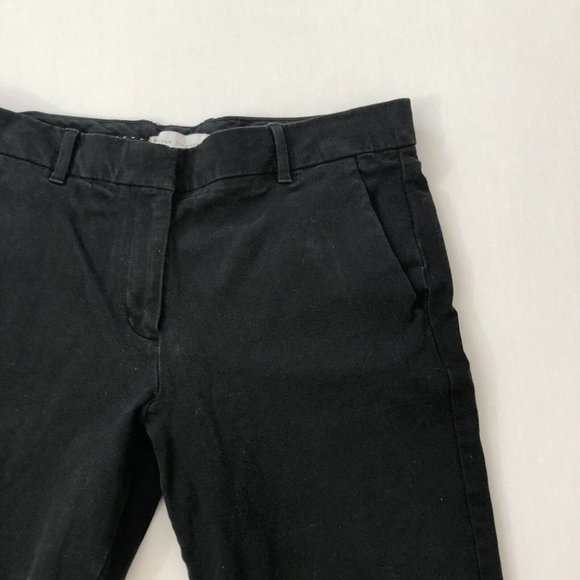 Gap Pants Women's 8A Black Two Way Stretch Straight Leg Pants Size 8A (32x26) - Picture 4 of 14